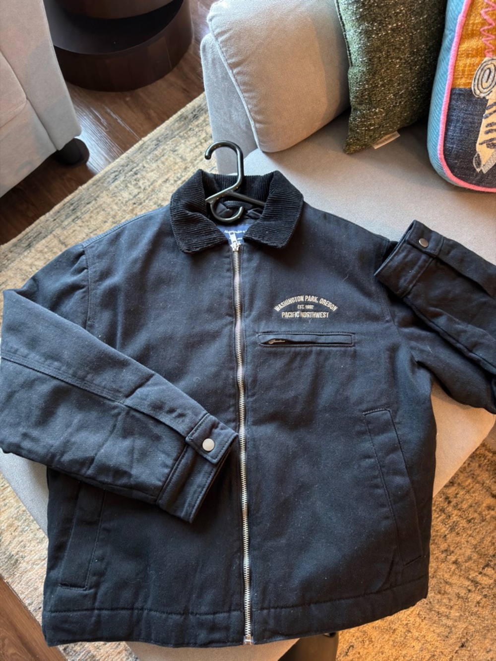 Abercrombie & Fitch Workwear Jacket With Embroidery - Picture 5 of 8